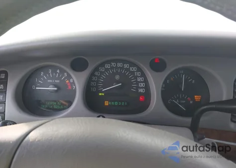 2002 Buick Lesabre Limited из США, поврежденный, VIN 1G4HR54K92U151654